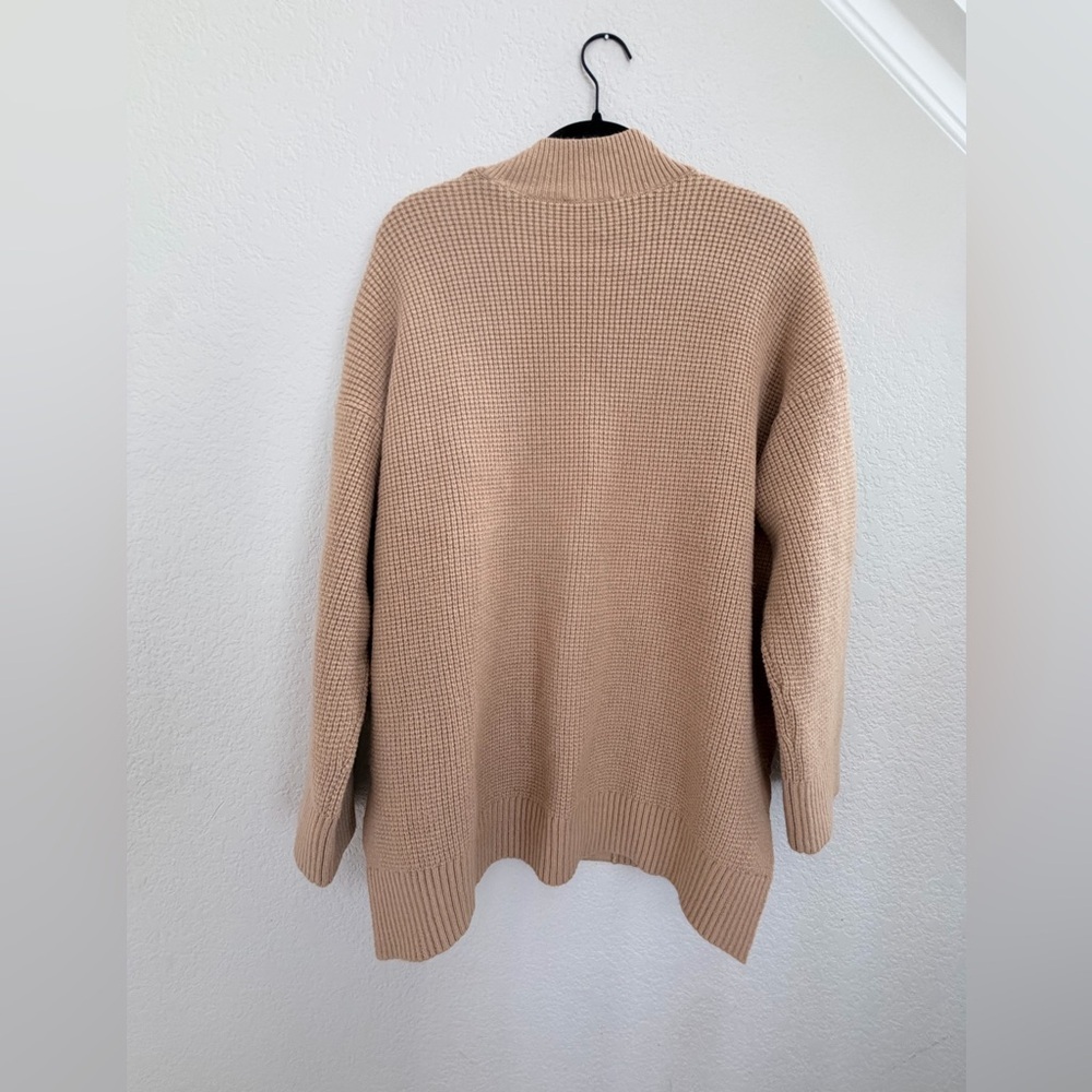 Ann Taylor chunky knit open front sweater - Picture 4 of 5